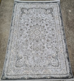 Високоворсний килим Art 0001 light grey