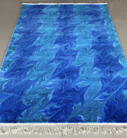 Акриловий килим Ebru 9999A blue