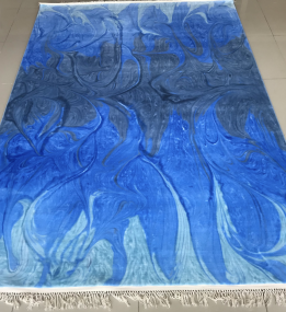 Акриловий килим Ebru blue