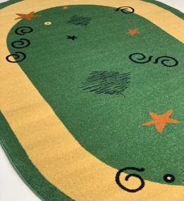 Синтетичний килим FRISE F3106A GREEN - высокое качество по лучшей цене в Украине.