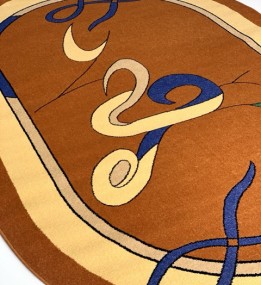 Синтетичний килим FRISE F5247A ORANGE