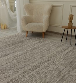 Синтетический ковер MISSHA HO62A cream - grey hb