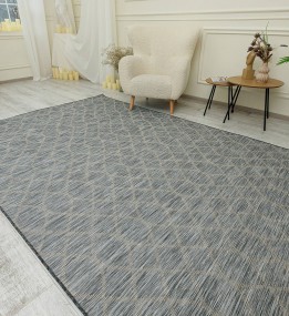 Безворсовый ковер MULTI PLUS 7799 charcoal grey