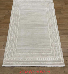 Синтетичний килим Portfolio 04982 white-white