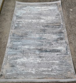Високоворсний килим Sedef 0008B grey-deb