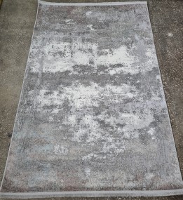 Високоворсний килим Sedef 0015B grey-deb