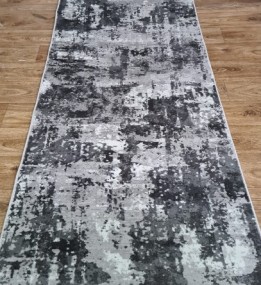 Синтетична килимова доріжка TREND 07626A M.GREY / D GREY