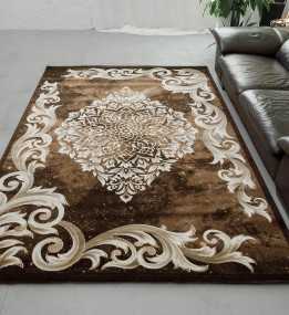 Синтетичний килим Vogue AA31A d.brown-d.beige