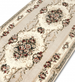 Синтетична килимова доріжка Selena / Lotos 574-100 beige