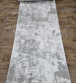 Синтетична килимова доріжка MONO F031B CREAM / GREY