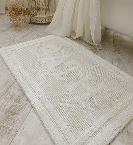Килим для ванної Woven Rug 16304 White