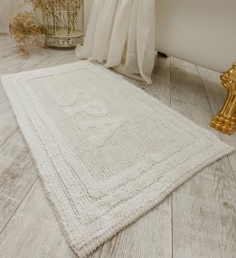 Килим для ванної Woven Rug 80052 White