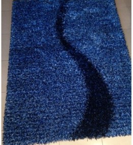 Високоворсний килим WissenbacH Lavella Lavella/84 blau