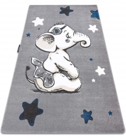 Детский ковер PETIT ELEPHANT grey