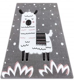 Дитячий килим PETIT LAMA grey