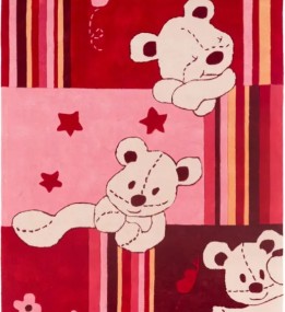Детский ковер Kids 17 Stripe Teddy Bear