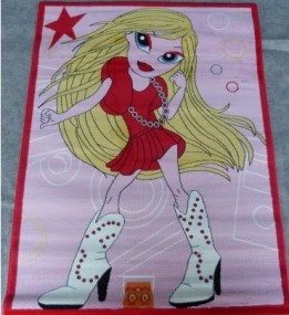 Дитячий килим Kids  B513A PINK - высокое качество по лучшей цене в Украине.