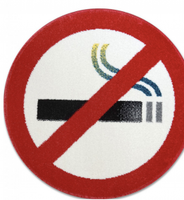 Ковер знак "Курить запрещено" Kolibri (Колибри) 11170/110 r