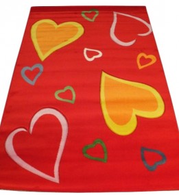 Дитячий килим Rainbow 3009 red - высокое качество по лучшей цене в Украине.