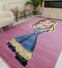 Дитячий килим Rose 1861A lila-lila