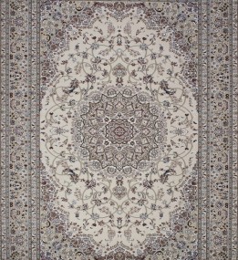Високощільна килимова доріжка Esfahan 4878A ivory-l.beige