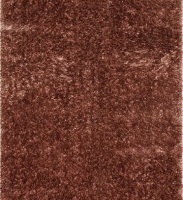 Високоворсна килимова доріжка 3D Shaggy 9000 brown