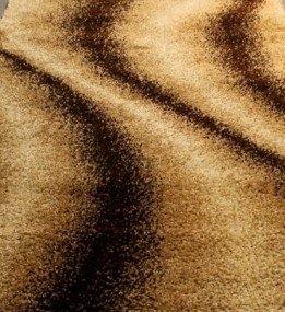 Високоворсна килимова доріжка Shaggy Gold 8178 GARLIC