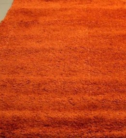 Високоворсна килимова доріжка Shaggy Gold 9000 TERRACOTE 