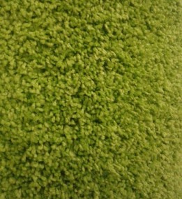 Високоворсна килимова доріжка Shaggy Mono 0720 зелений