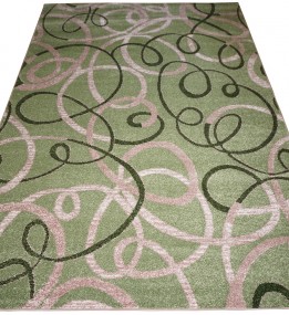 Синтетична килимова доріжка KIWI 02582A L.Green/Beige