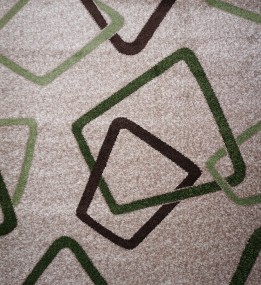 Синтетическая ковровая дорожка KIWI 02589A D.Green/D.Brown