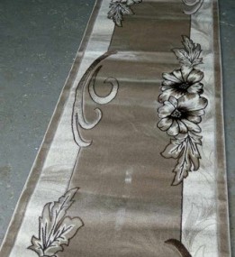 Синтетическая ковровая дорожка Liliya 0571 визон