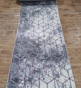 Синтетичена килимова доріжка MODA 5503 LILAC/L.GREY