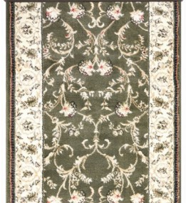 Синтетическая ковровая дорожка Selena / Lotos 523/310 зеленый