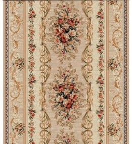 Синтетическая ковровая дорожка Selena / Lotos 535/106 (runner) beige