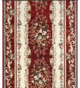 Синтетическая ковровая дорожка Lotos 535/210 red