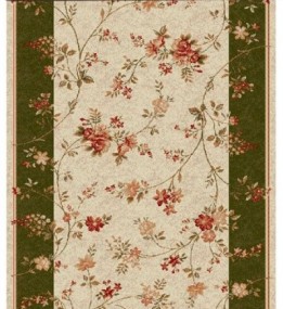 Синтетическая ковровая дорожка Lotos 551/130 green