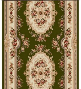 Синтетическая ковровая дорожка Lotos 575/310 green
