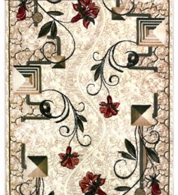 Синтетична килимова доріжка Lotos 587/116 beige