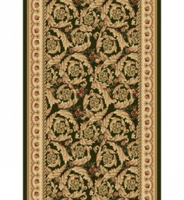 Синтетична килимова доріжка Selena / Lotos 539-310 green
