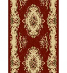 Синтетична килимова доріжка Selena / Lotos 573-210 red