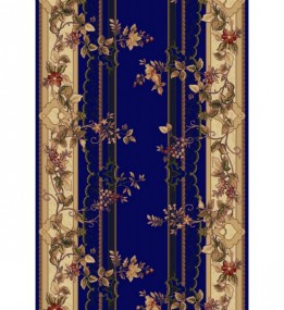 Синтетична килимова доріжка Selena / Lotos 580-810 blue