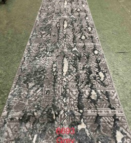 Синтетическая ковровая дорожка Merinos Yaqut 6693 grey