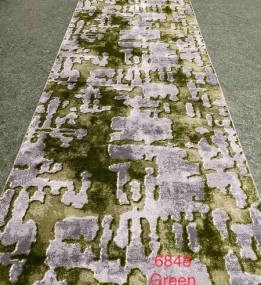 Синтетическая ковровая дорожка Merinos Yaqut 6848 green