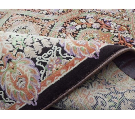 Іранський килим Diba Carpet Fakhr d.brown - Висока якість за найкращою ціною в Україні зображення 2.