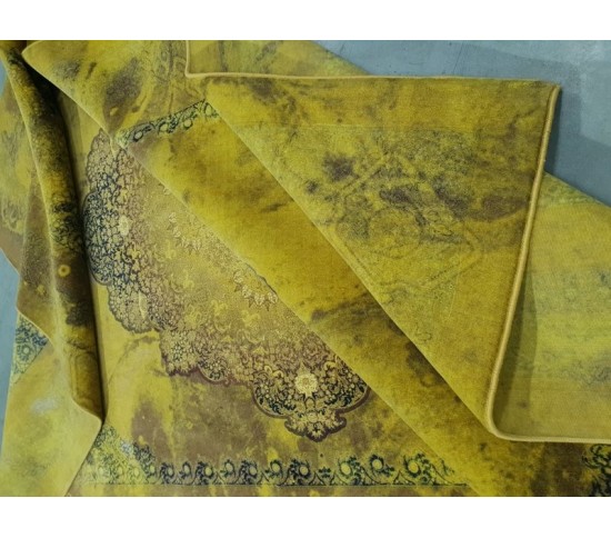 Іранський килим Diba Carpet 1224 Yellow - Висока якість за найкращою ціною в Україні зображення 4.