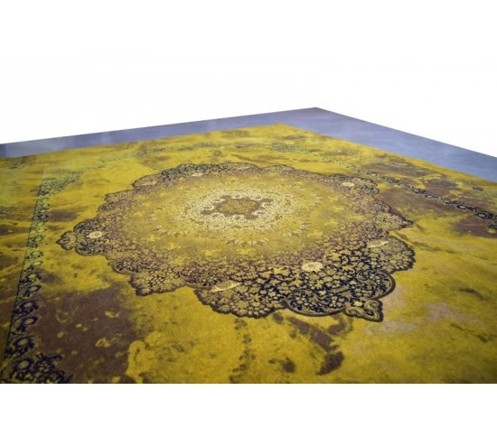 Іранський килим Diba Carpet 1224 Yellow - Висока якість за найкращою ціною в Україні зображення 2.