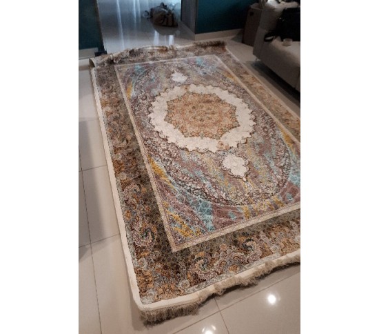 Иранский ковер Diba Carpet Asa Cream Купить в интернет магазине ДомоМода фото 2 Иранский ковер Diba Carpet Asa Cream - высокое качество по лучшей цене в Украине изображение 2.