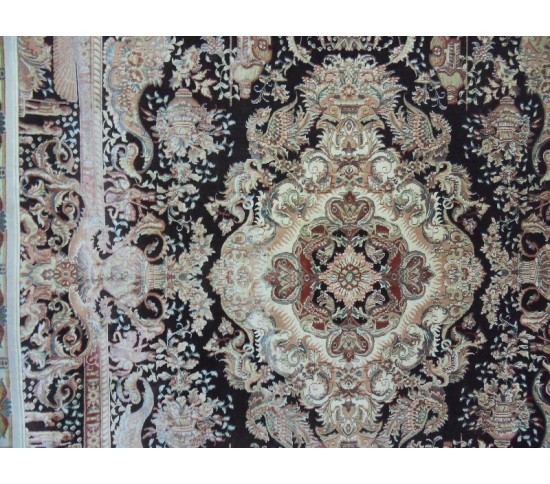 Іранський килим Diba Carpet Fakher Dark Brown - Висока якість за найкращою ціною в Україні зображення 4.