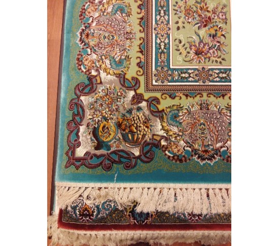 Иранский ковер Diba Carpet Farah blue Купить в интернет магазине ДомоМода фото 2 Иранский ковер Diba Carpet Farah blue - высокое качество по лучшей цене в Украине изображение 2.